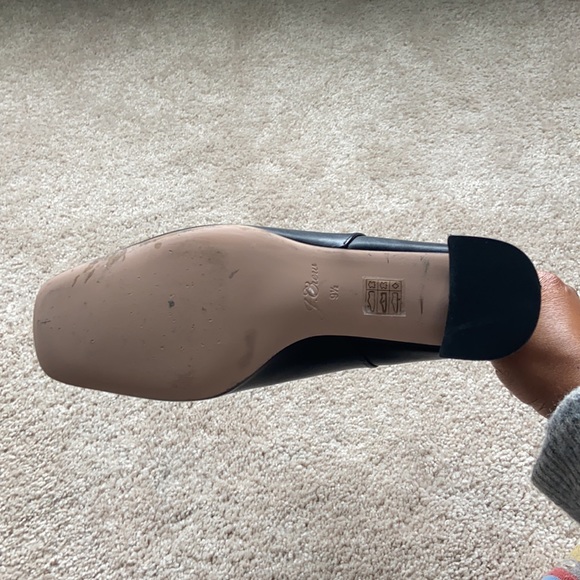 J Crew Leather Block Heel Ankle Boots Size 9.5 they are just too big on me. - Picture 2 of 6